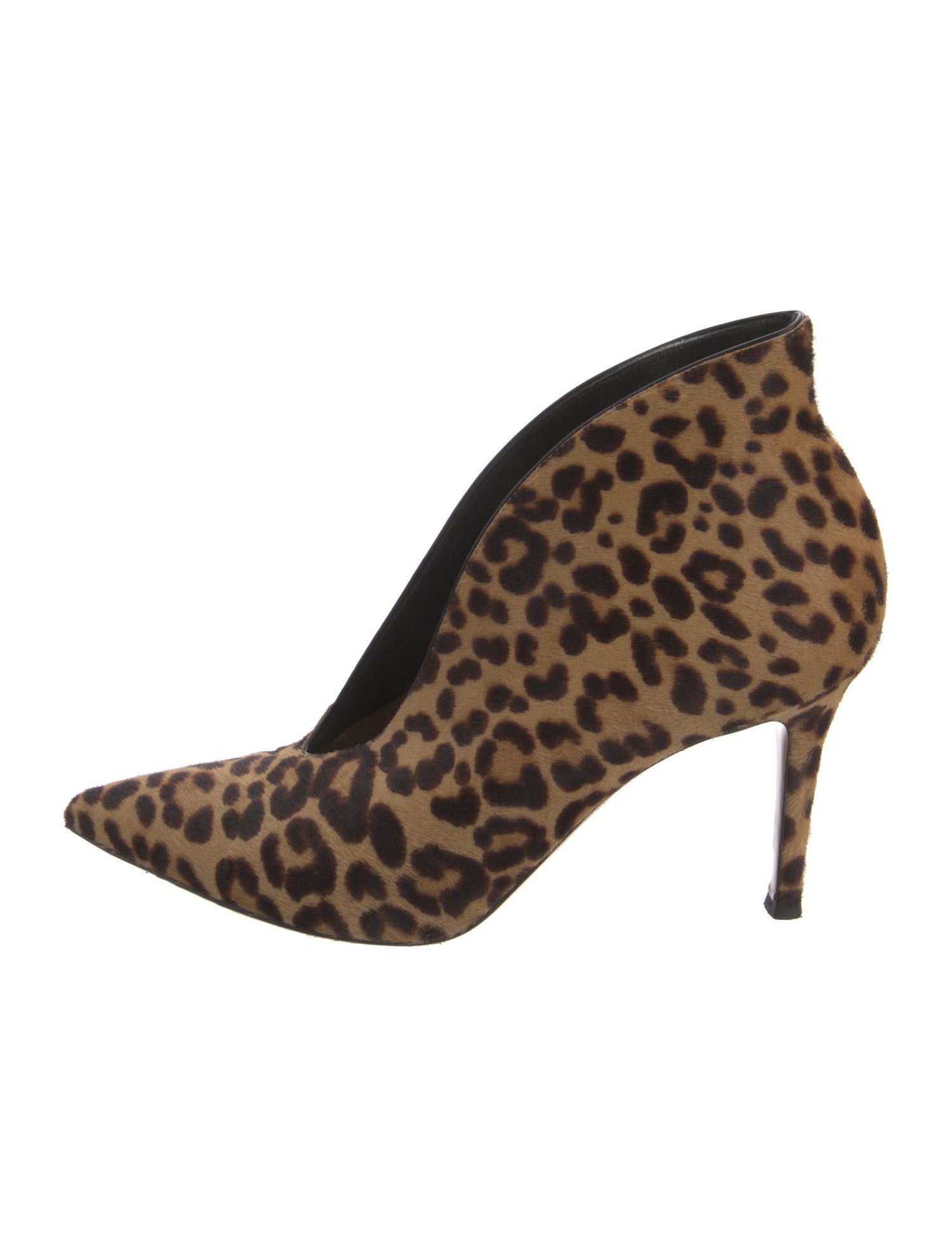 Gianvito Rossi Ponyhair Animal Print Boots