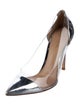 Gianvito Rossi PVC T-Strap Pumps