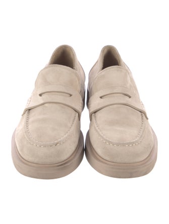 Gianvito Rossi Suede Loafers