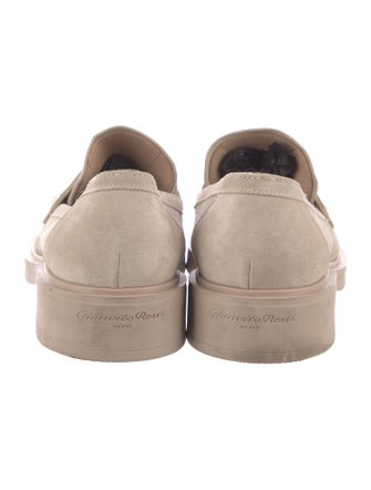 Gianvito Rossi Suede Loafers