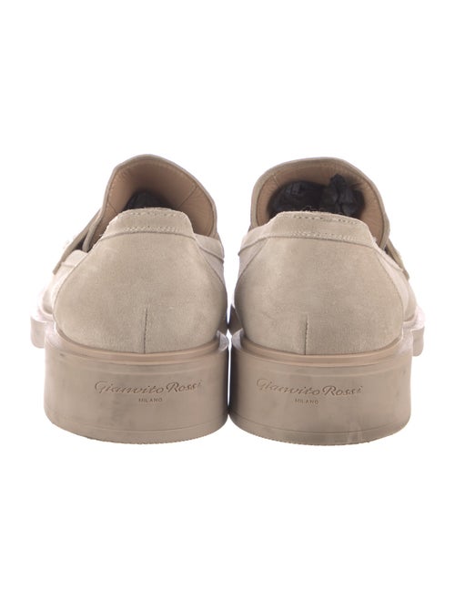 Gianvito Rossi Suede Loafers
