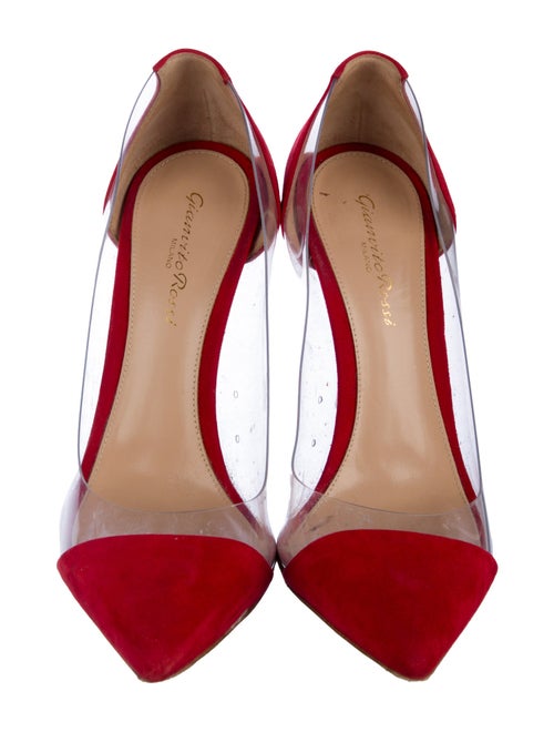 Gianvito Rossi Suede D'Orsay Pumps