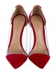 Gianvito Rossi Suede D'Orsay Pumps