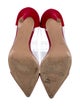 Gianvito Rossi Suede D'Orsay Pumps