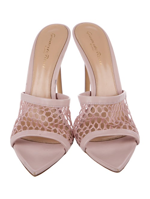 Gianvito Rossi Leather Slides