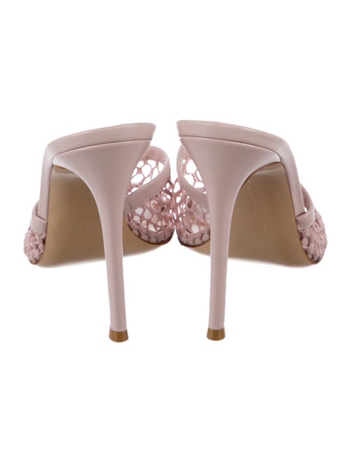 Gianvito Rossi Leather Slides