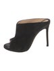 Gianvito Rossi Suede Mules
