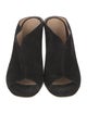 Gianvito Rossi Suede Mules