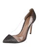 Gianvito Rossi Glitter Printed Pumps