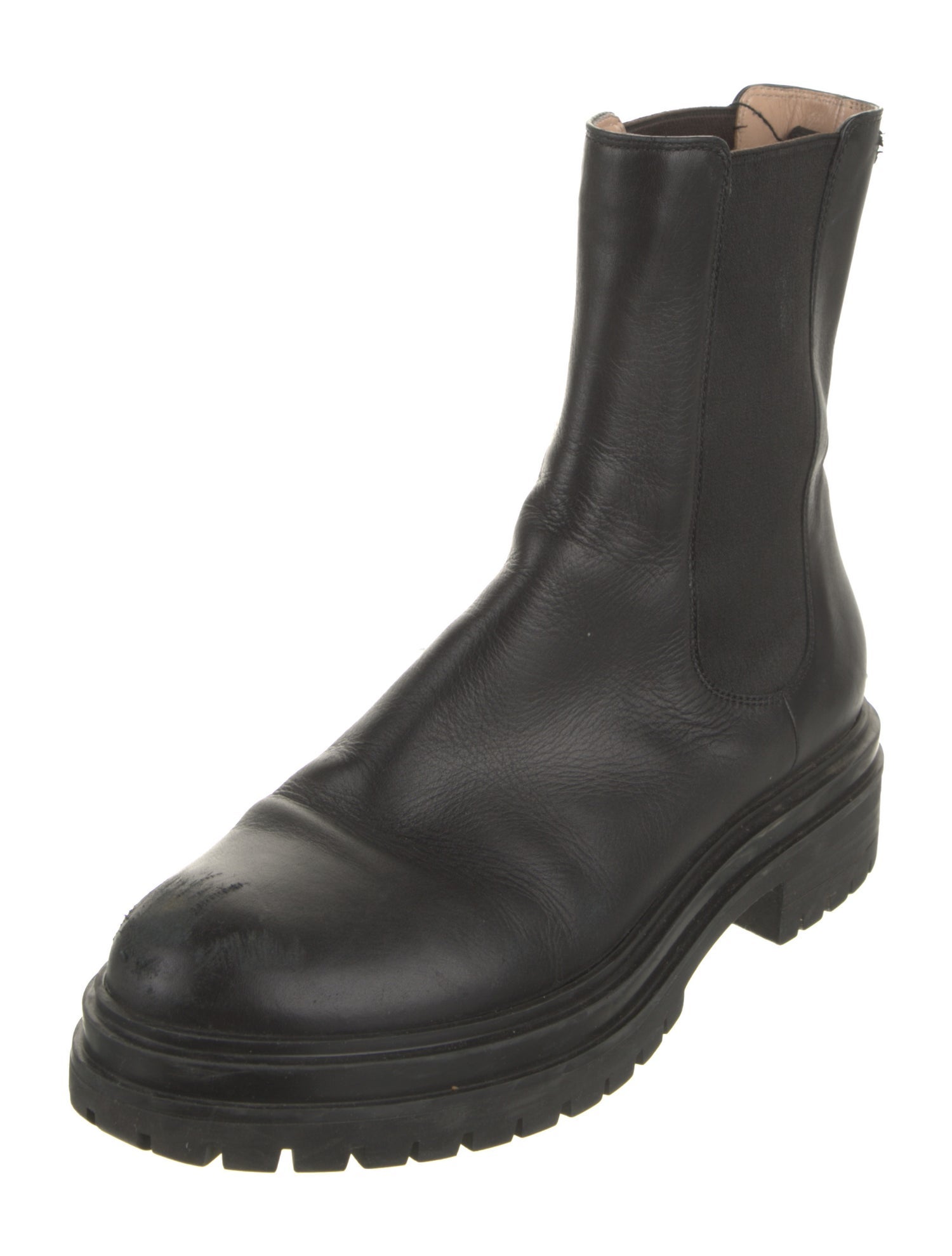 Gianvito Rossi Leather Chelsea Boots