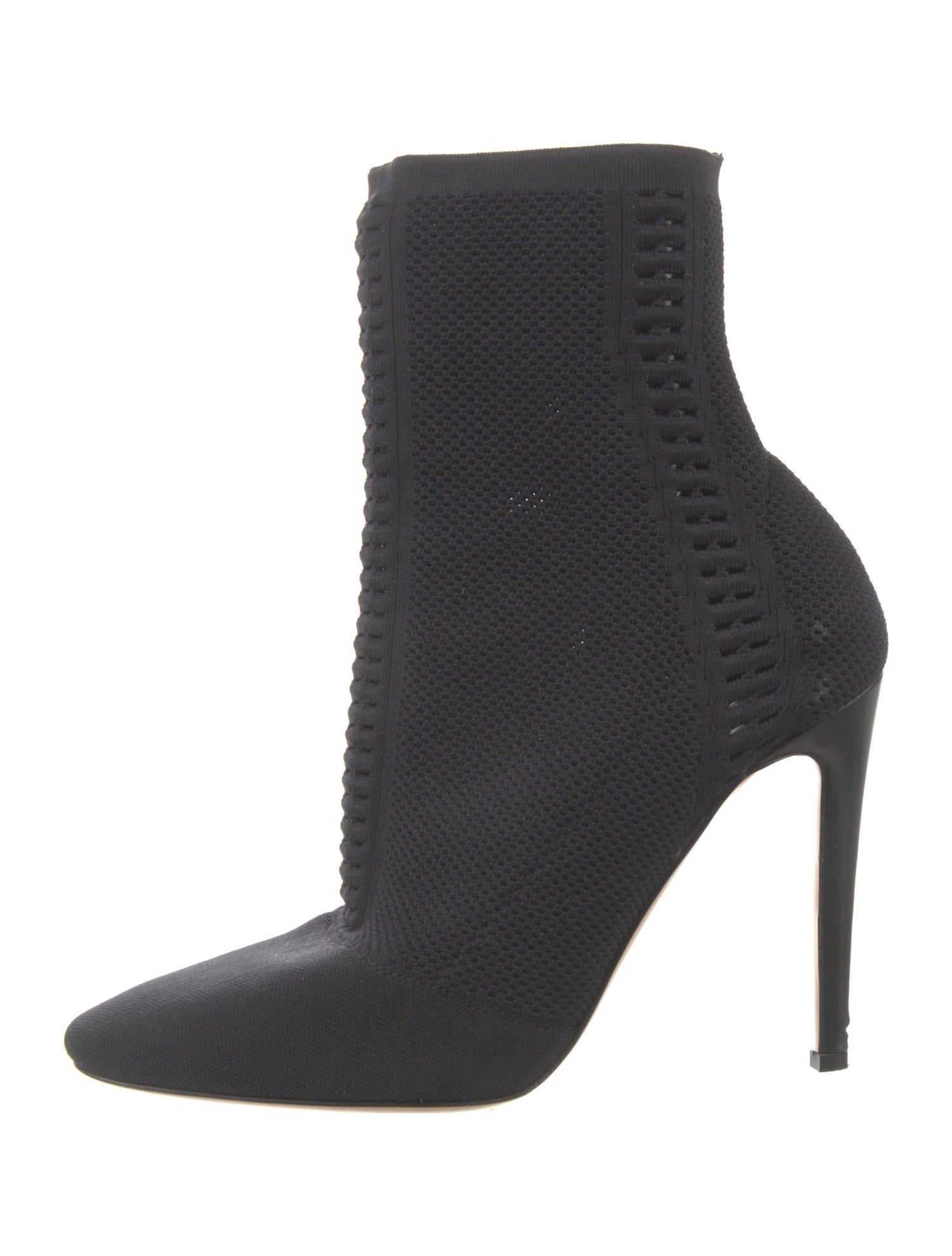 Gianvito Rossi Lasercut Accents Sock Boots