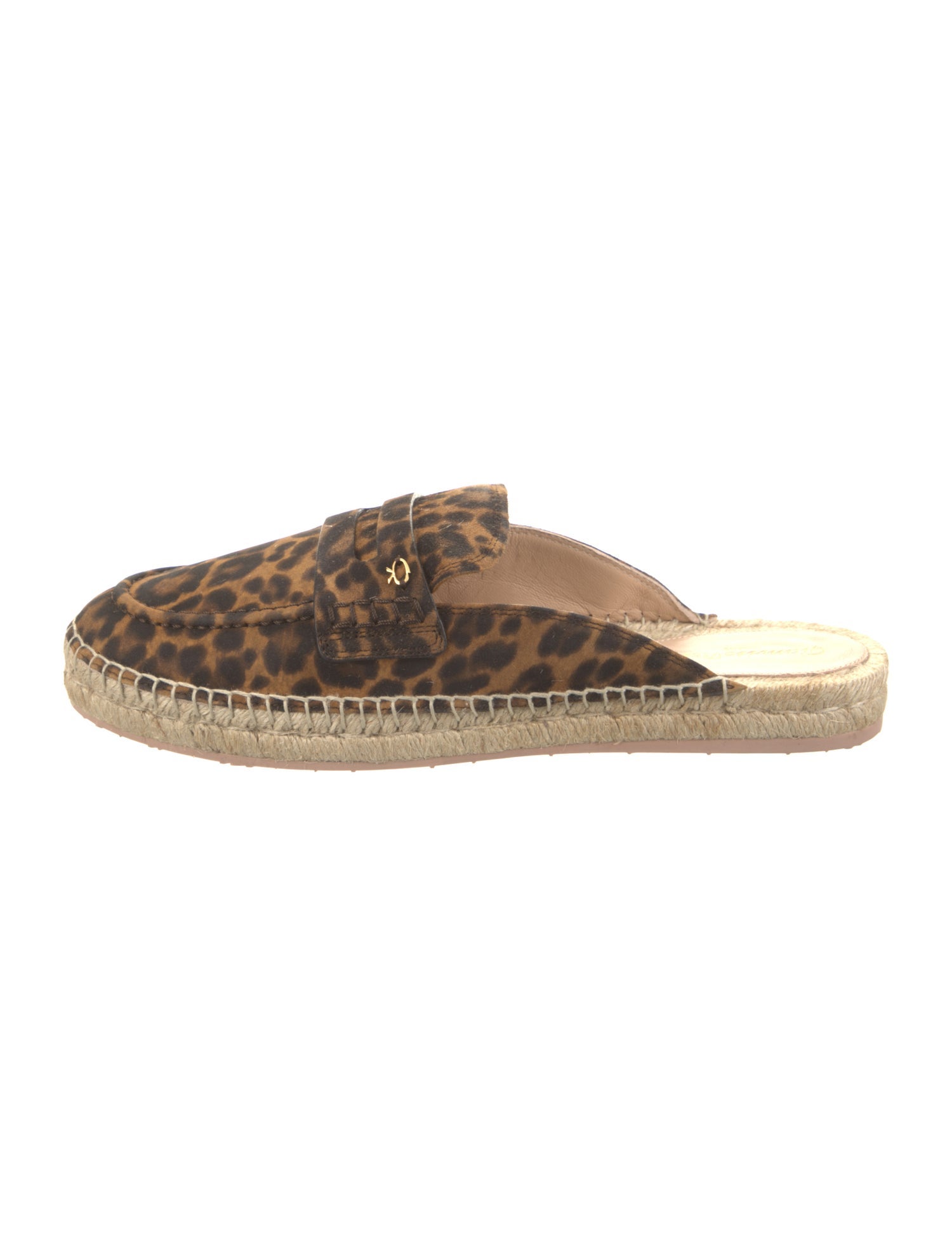 Gianvito Rossi Suede Animal Print Espadrilles w/ Tags