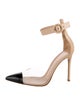 Gianvito Rossi Leather D'Orsay Pumps
