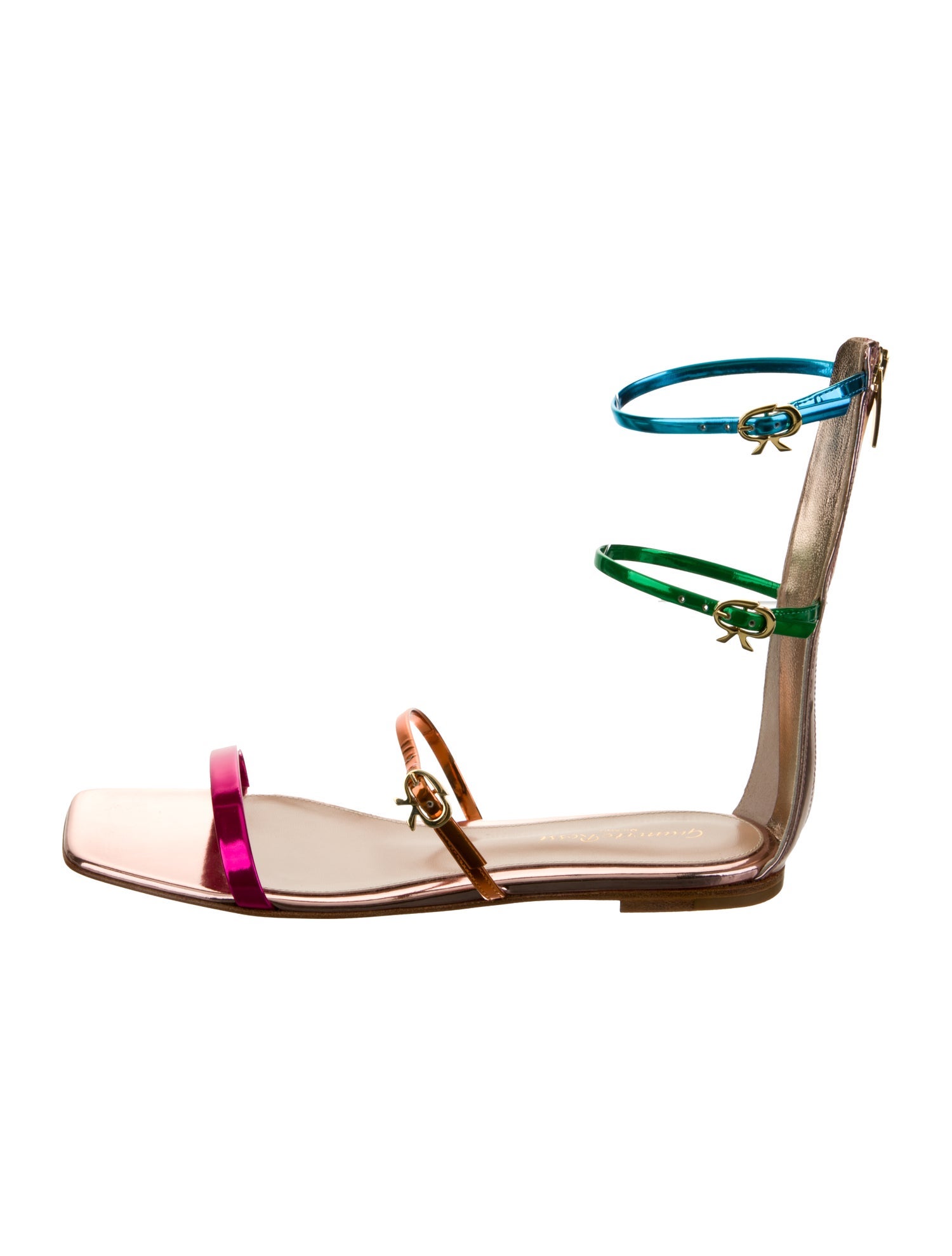 Gianvito Rossi Patent Leather Sandals