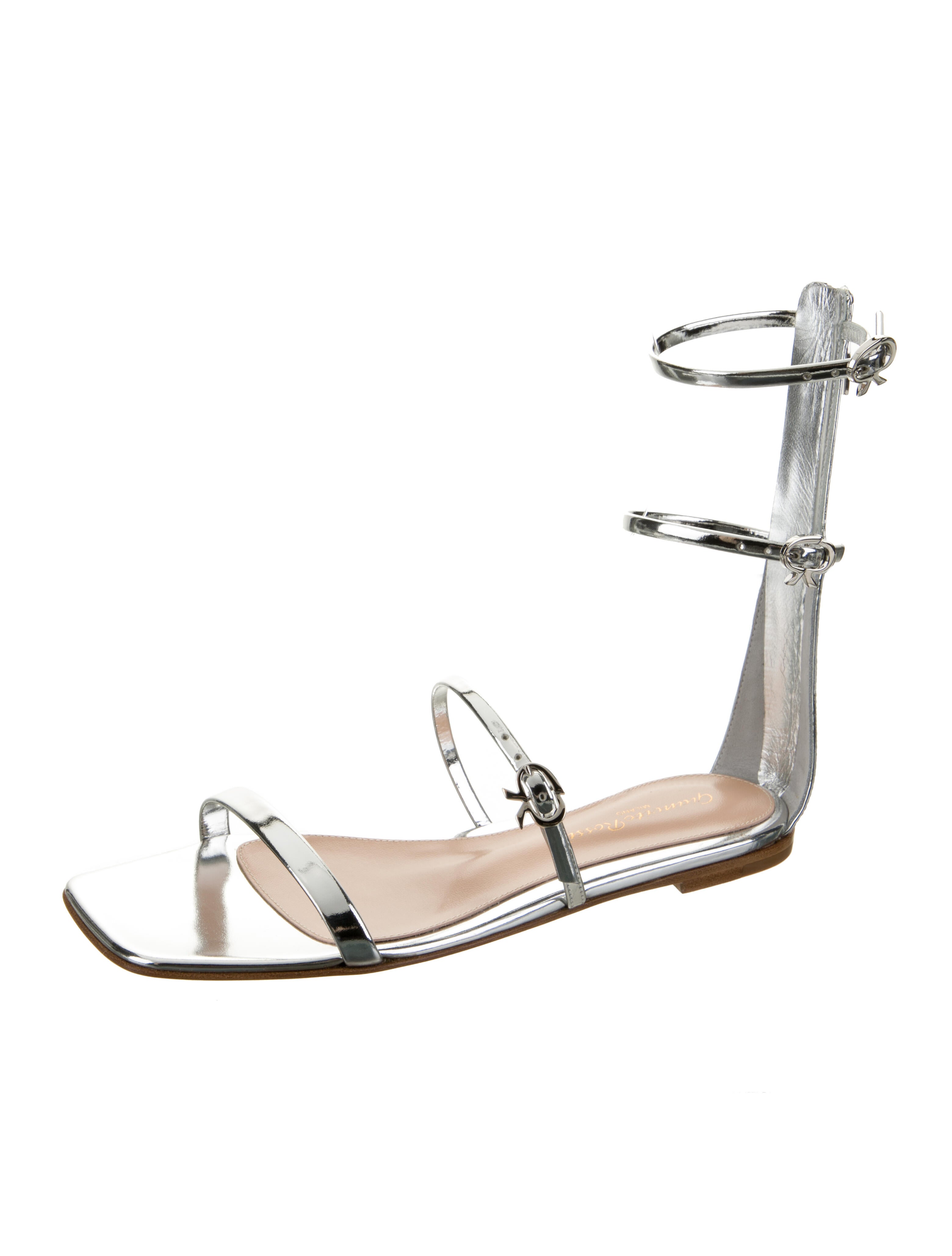 Gianvito Rossi Leather Gladiator Sandals w/ Tags