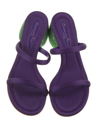 Gianvito Rossi Neoprene Slides