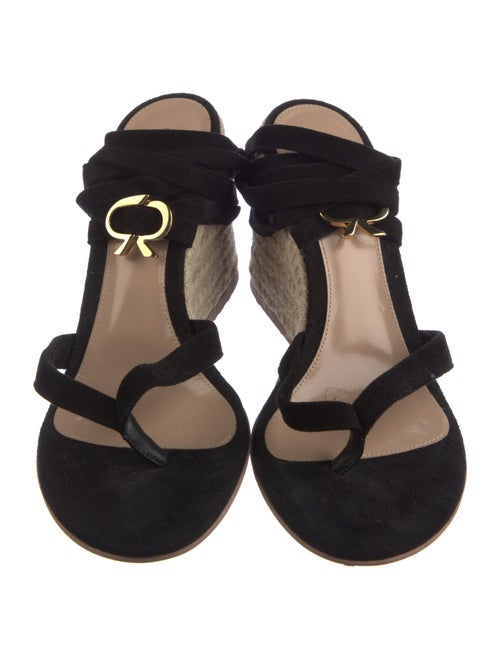 Gianvito Rossi Jute Espadrilles