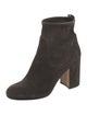 Gianvito Rossi Suede Sock Boots