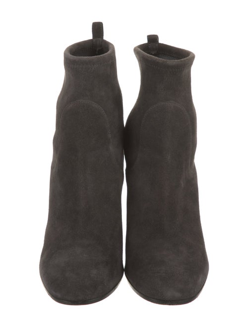 Gianvito Rossi Suede Sock Boots