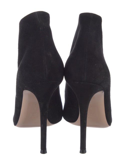 Gianvito Rossi Suede D'Orsay Pumps