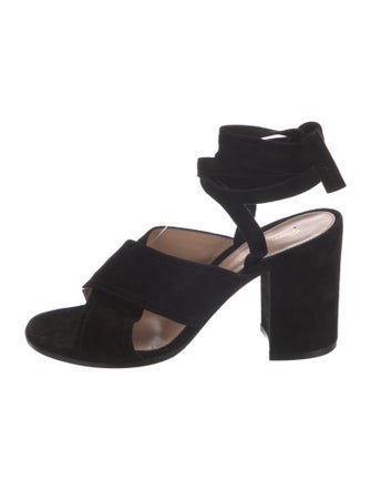 Gianvito Rossi Suede Sandals