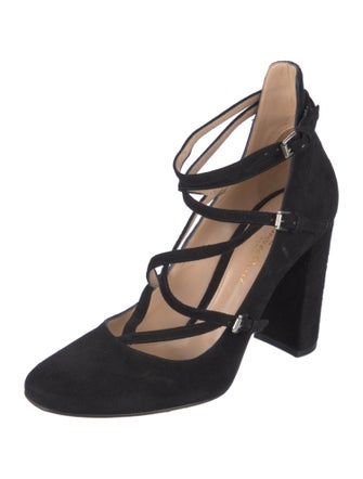 Gianvito Rossi Suede Pumps