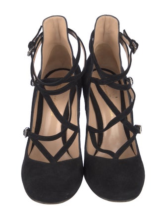 Gianvito Rossi Suede Pumps