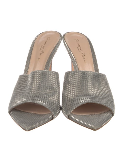 Gianvito Rossi Canvas Slides