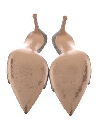 Gianvito Rossi Canvas Slides