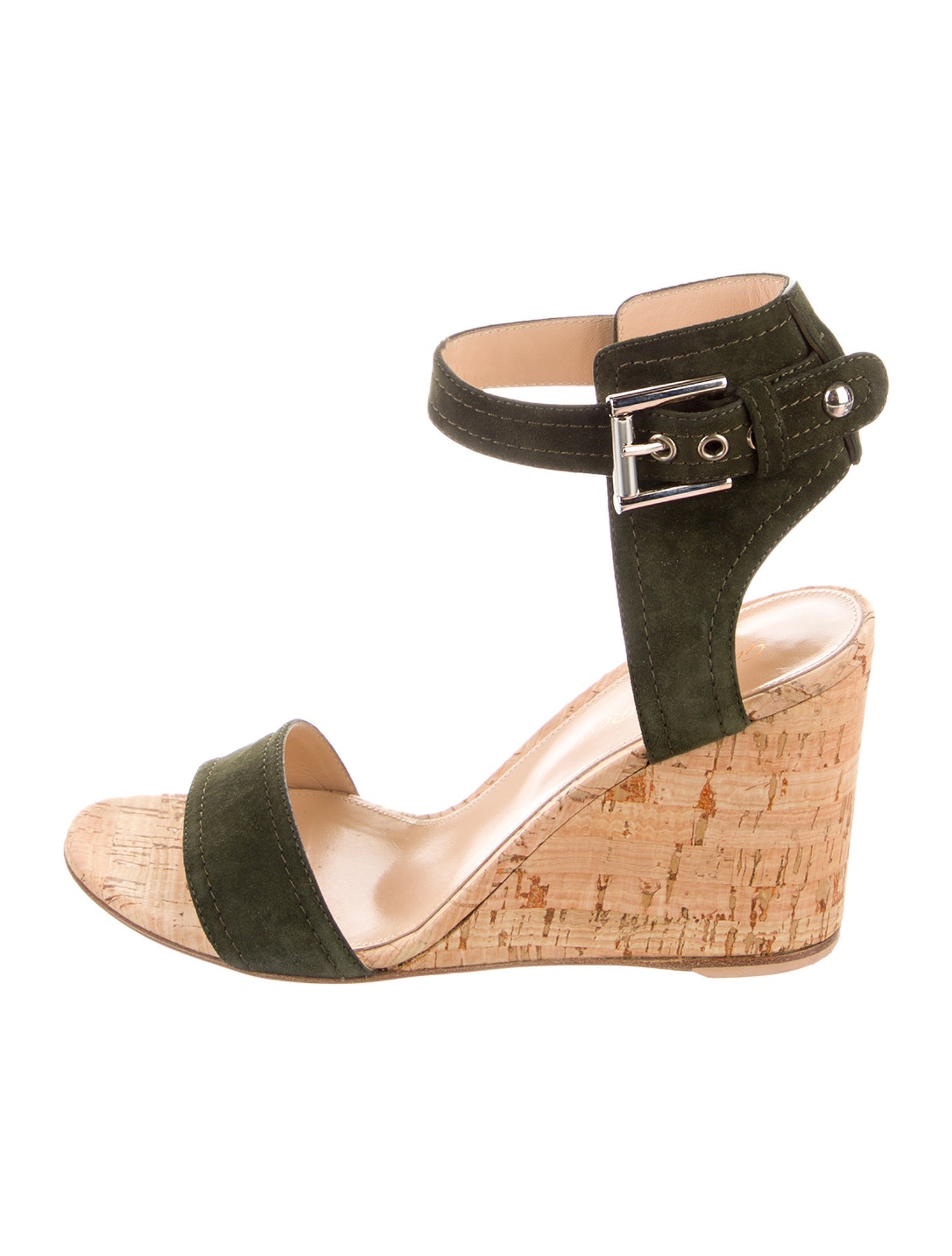 Gianvito Rossi Suede Sandals