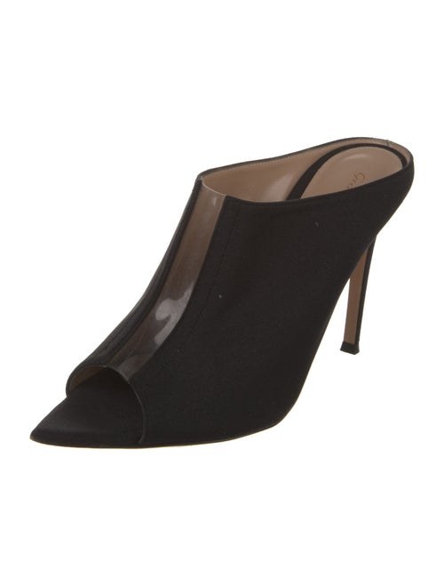 Gianvito Rossi Satin Slides