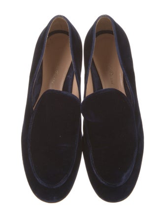 Gianvito Rossi Velvet Loafers