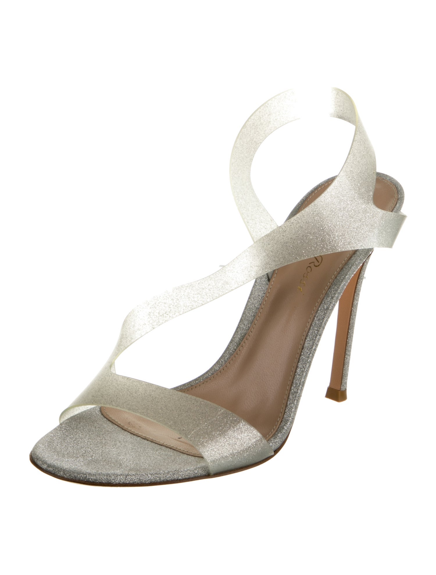 Gianvito Rossi PVC Slingback Sandals