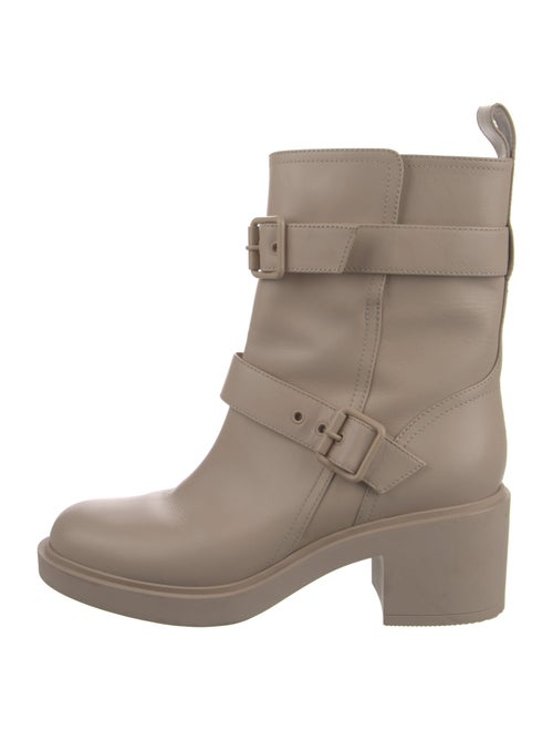 Gianvito Rossi Leather Rain Boots