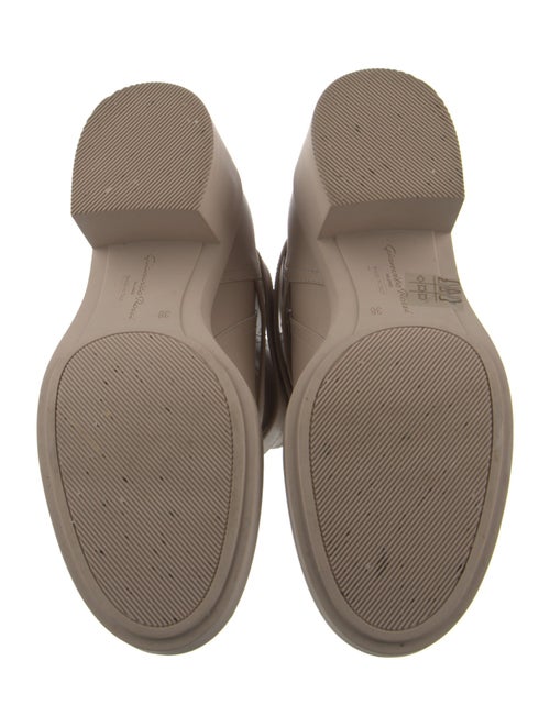 Gianvito Rossi Leather Rain Boots