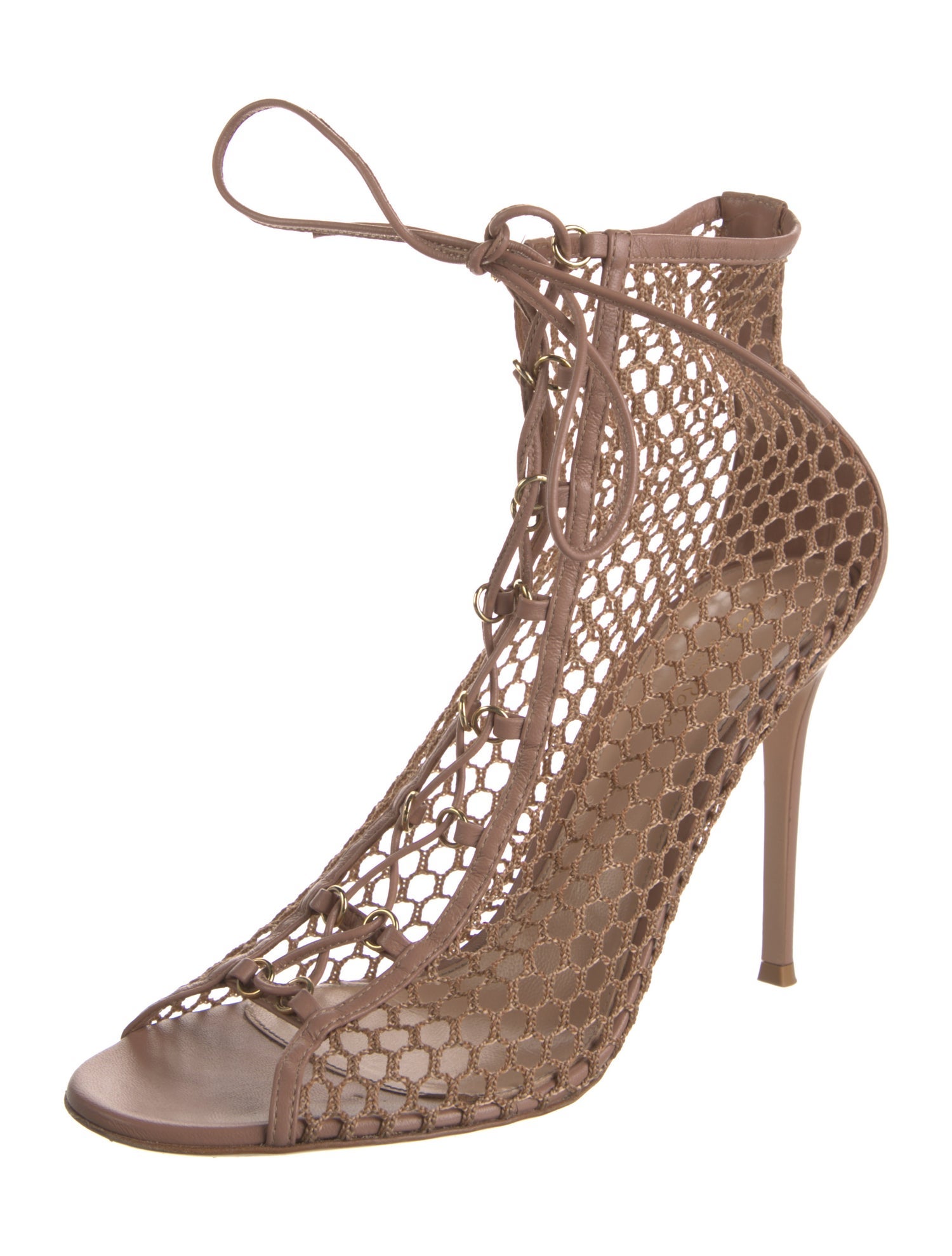 Gianvito Rossi Mesh Sandals