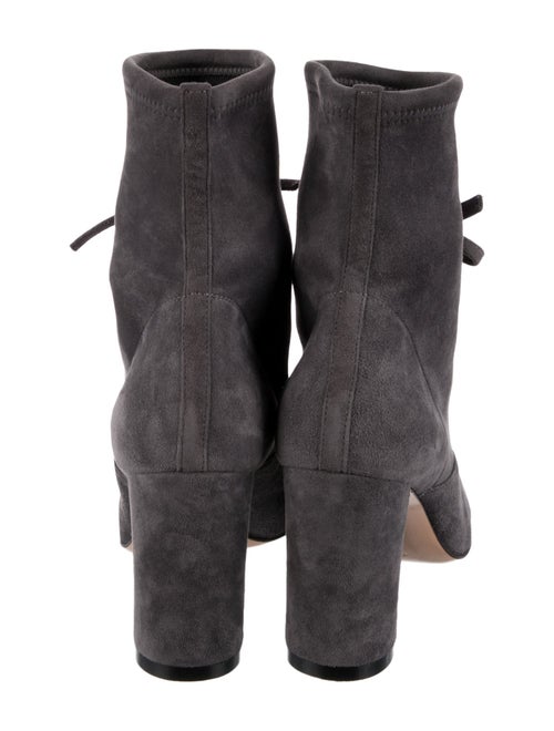 Gianvito Rossi Suede Lace-Up Boots
