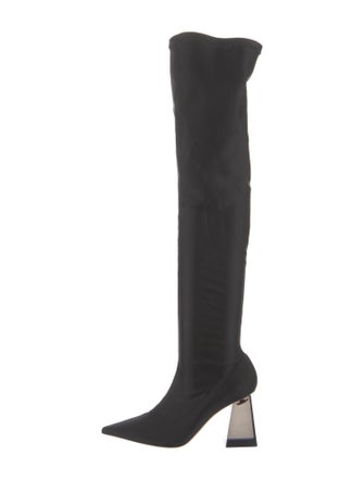 Gianvito Rossi Satin Sock Boots