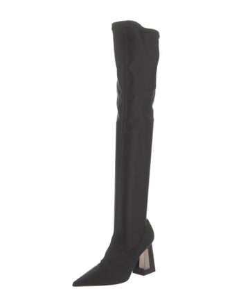 Gianvito Rossi Satin Sock Boots