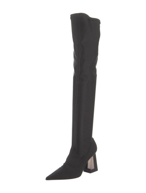 Gianvito Rossi Satin Sock Boots