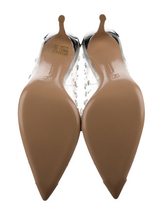 Gianvito Rossi PVC Crystal Embellishments Pumps