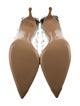 Gianvito Rossi PVC Crystal Embellishments Pumps