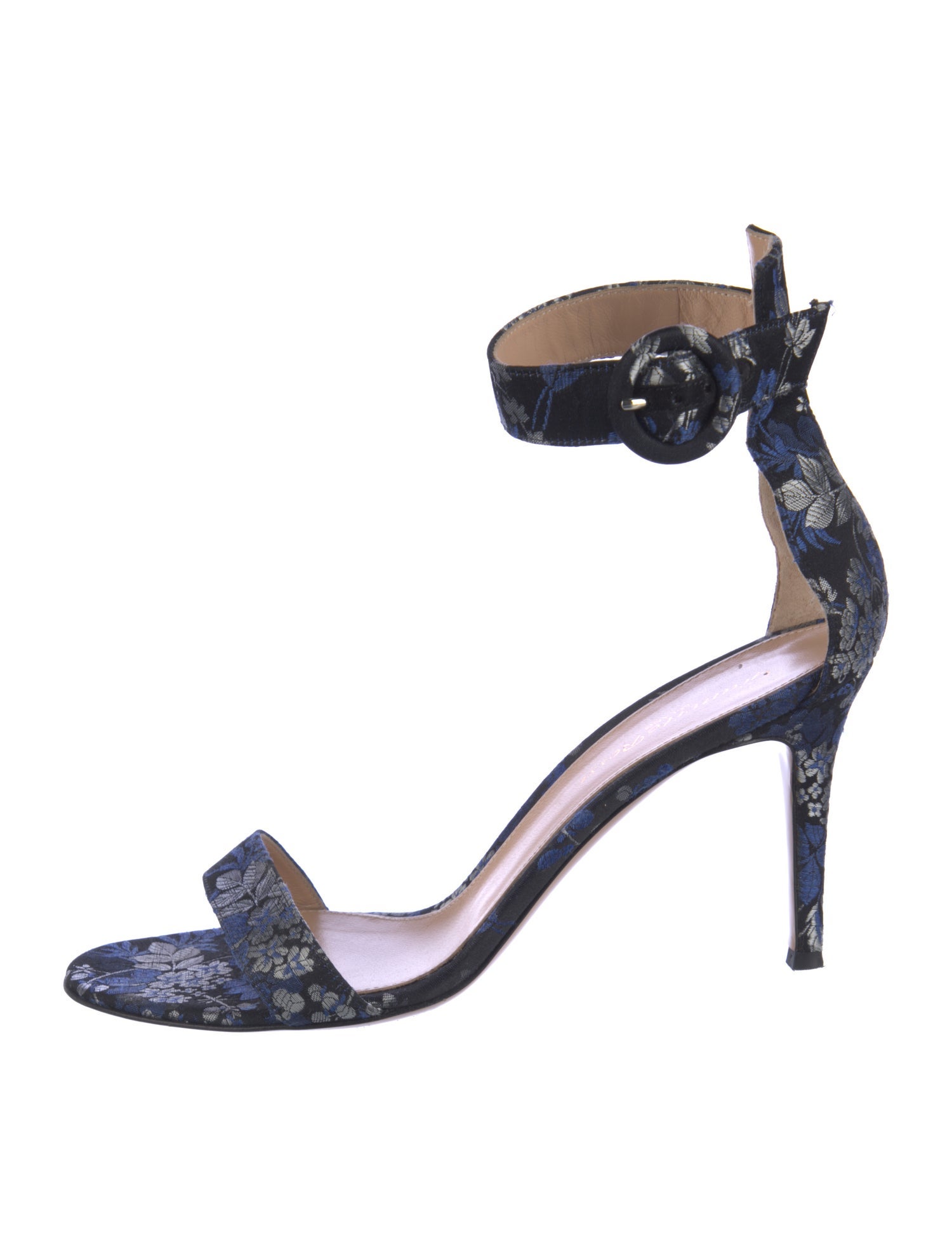 Gianvito Rossi Floral Print Sandals