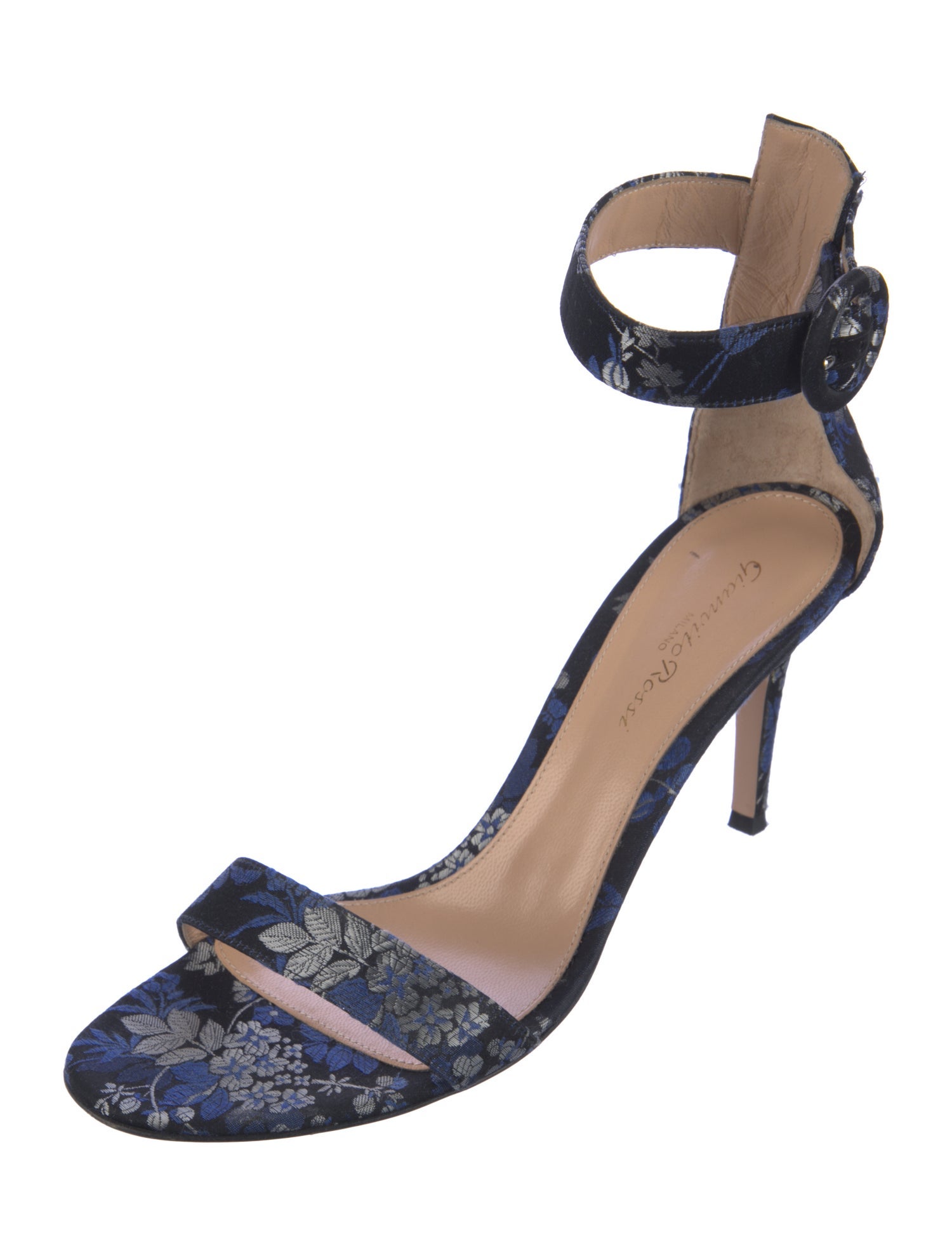 Gianvito Rossi Floral Print Sandals
