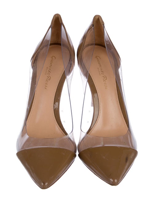 Gianvito Rossi PVC T-Strap Pumps