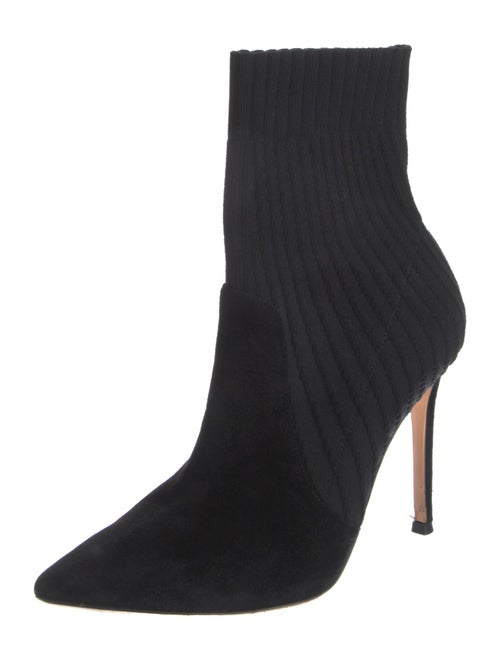 Gianvito Rossi Suede Sock Boots