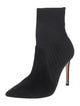 Gianvito Rossi Suede Sock Boots