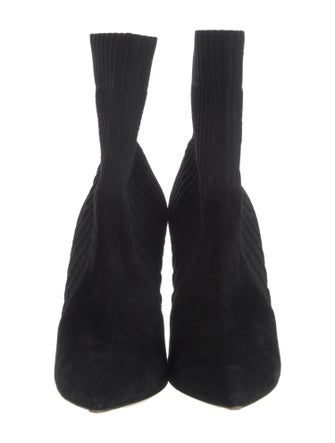 Gianvito Rossi Suede Sock Boots