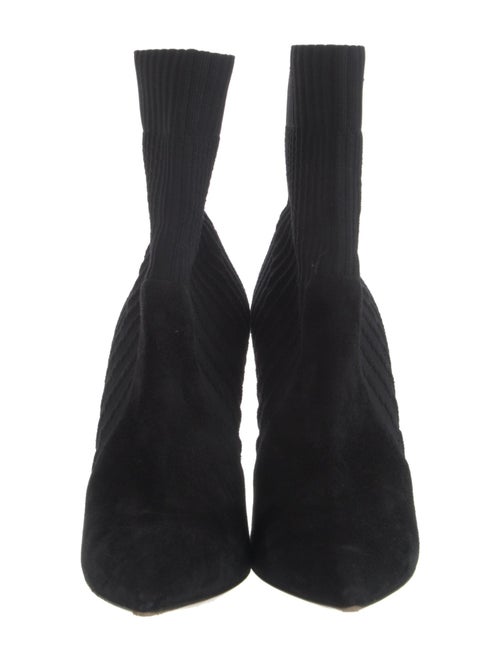 Gianvito Rossi Suede Sock Boots
