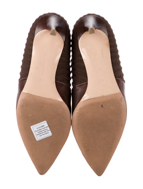 Gianvito Rossi Leather Trim Embellishment Sock Boots